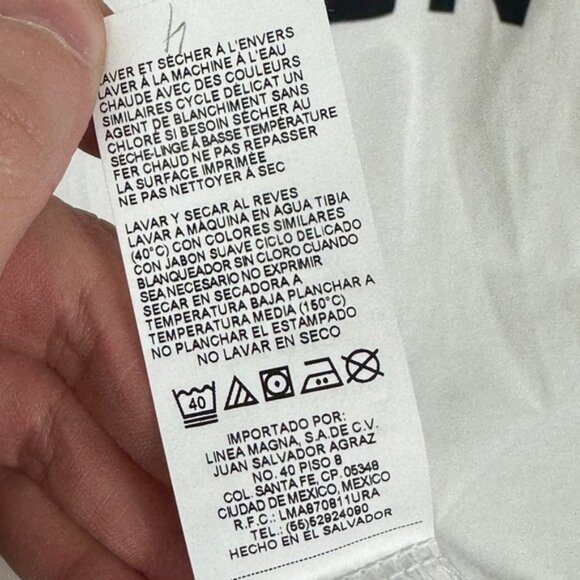 NEW Original Penguin Pride Rainbow Logo TShirt Bright White Tee Size Large‎ L - Picture 7 of 9